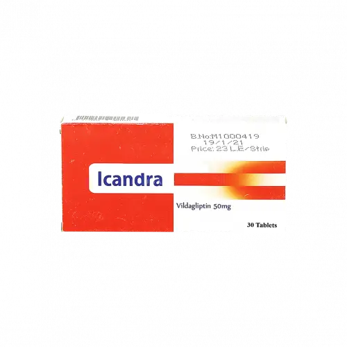 icandra tablets to regulate blood sugar level 50mg