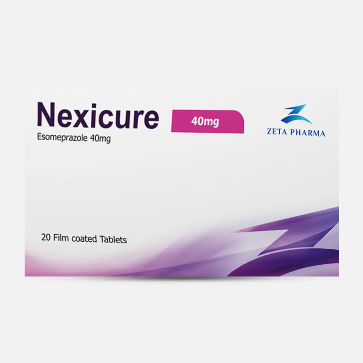 nexicure 40mg tablets 40mg