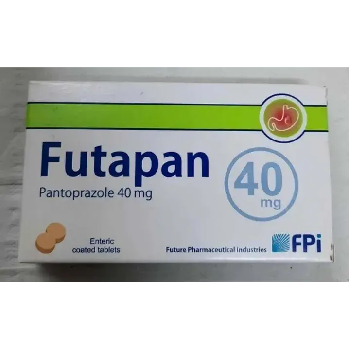 futapan for treat heartburn and esophageal reflux 40 mg